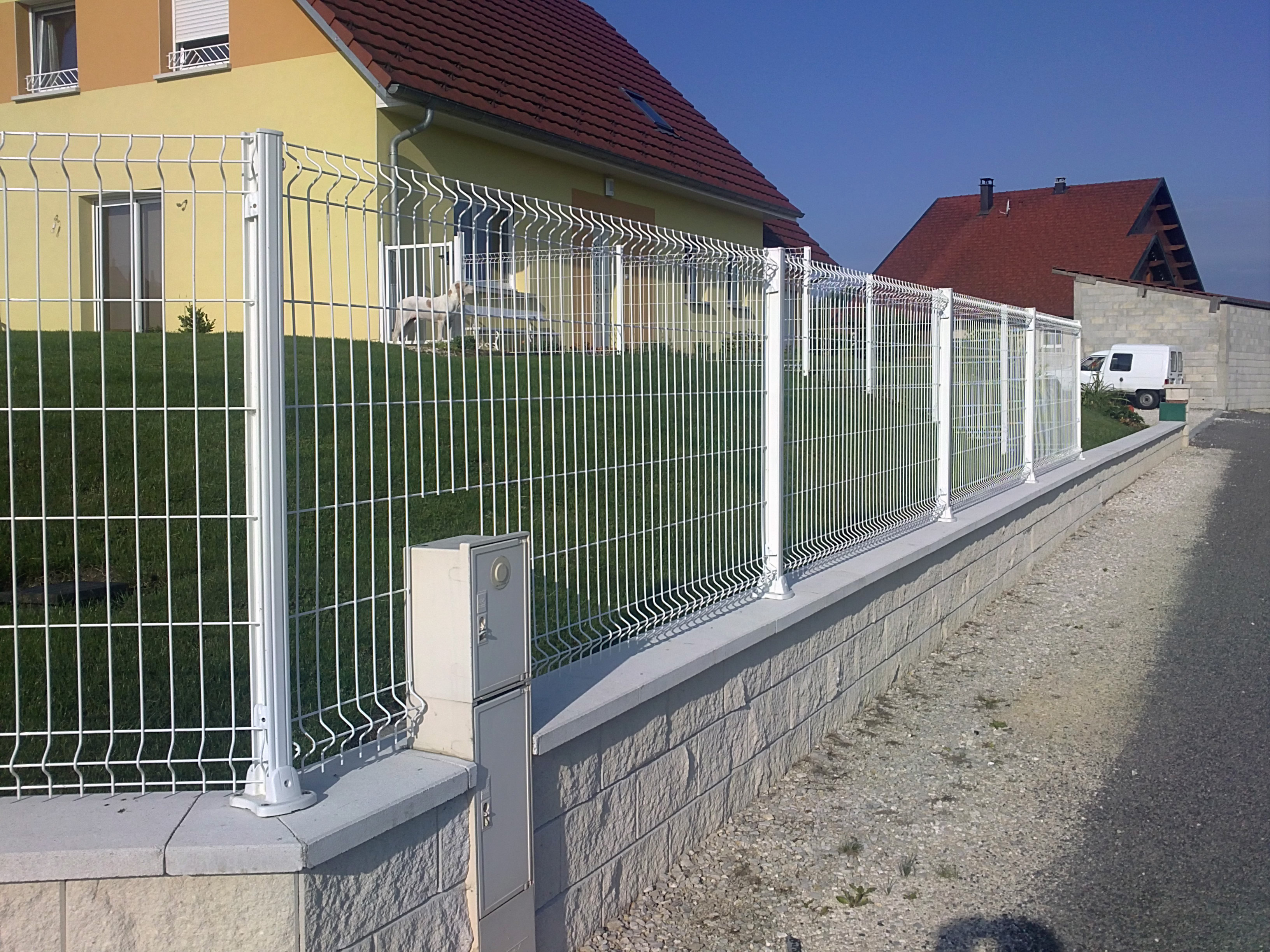 clôture hauteur 50 cm